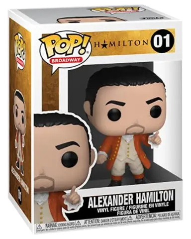 Comprar Figura POP! Broadway Alexander Hamilton 9 cm Figuras