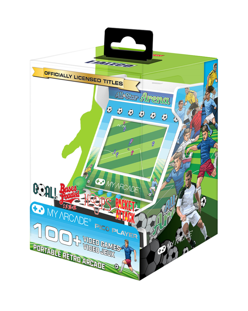 Consola pico player all-star arena my arcade 107 juegos