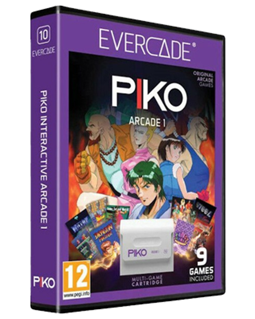 Cartucho evercade piko arcade collection 1