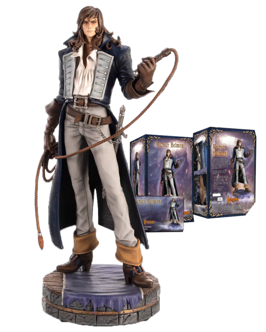 Figura richter belmont castlevania: symphony of night first 4 figures