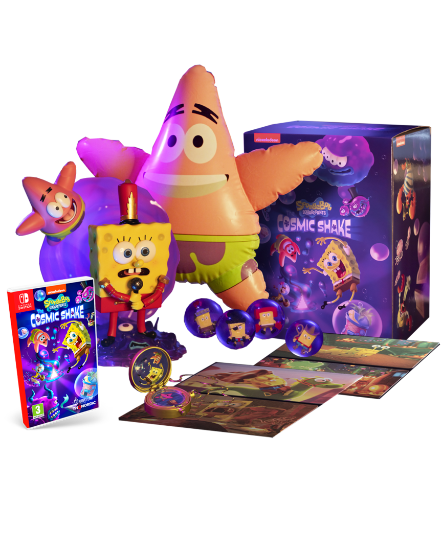Bob esponja: the cosmic shake edición bbf