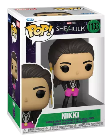 Comprar Figura POP! Nikki She-Hulk Marvel 9cm Figuras de Videojuegos