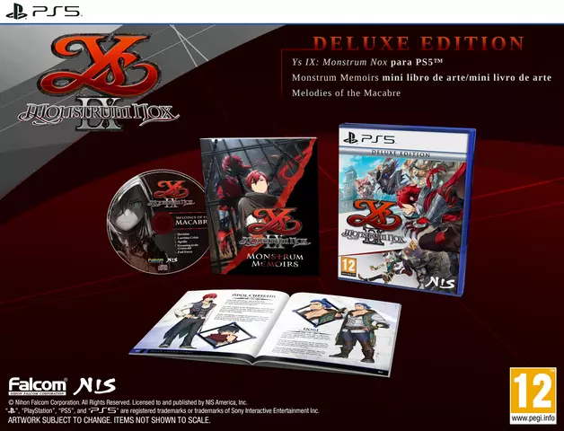Comprar Ys IX: Monstrum Nox Edición Deluxe PS5 Deluxe