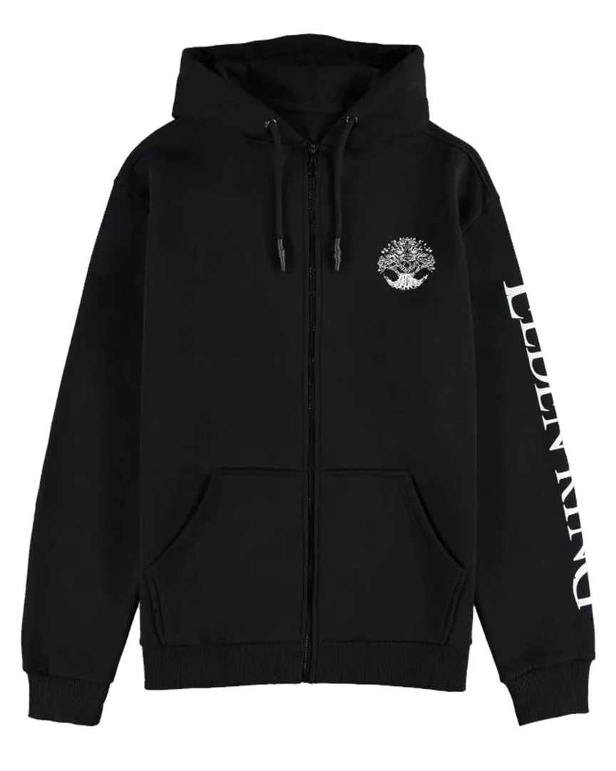 Sudadera con cremallera símbolo sigilo elden ring talla 2xl
