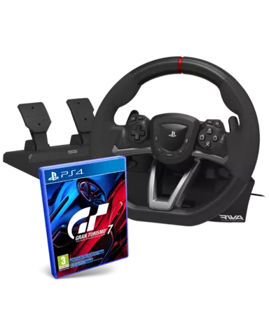 Comprar Gran Turismo 7 + Volante Racing Wheel Apex PS4 Pack Volante Apex