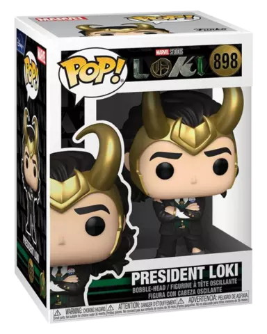 Comprar Figura POP! Presidente Loki Marvel Figuras de Videojuegos