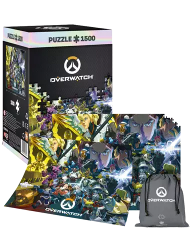 Comprar Puzzle 1500 Piezas Overwatch Heroes Collage 