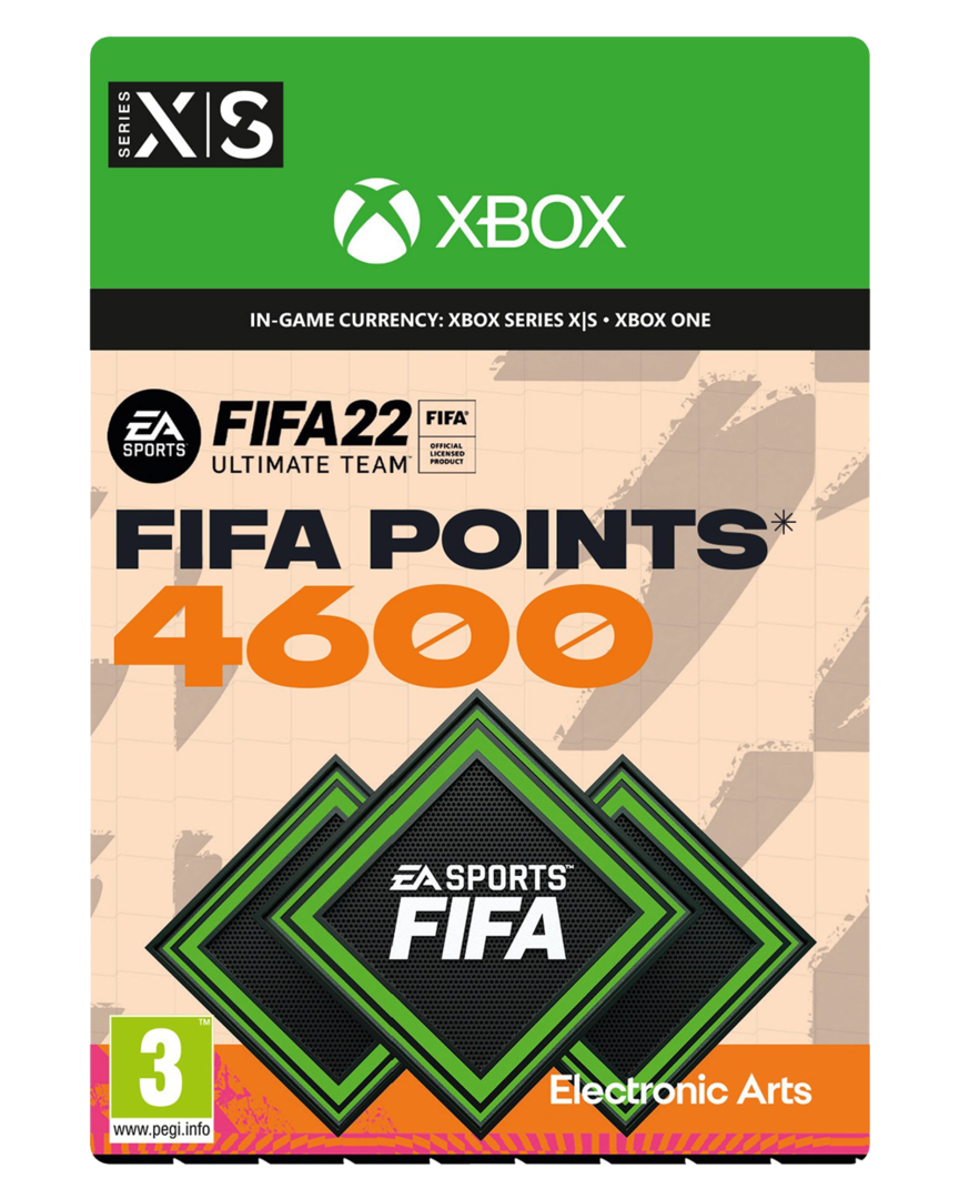 Fifa 22: ultimate team 4600 puntos fut