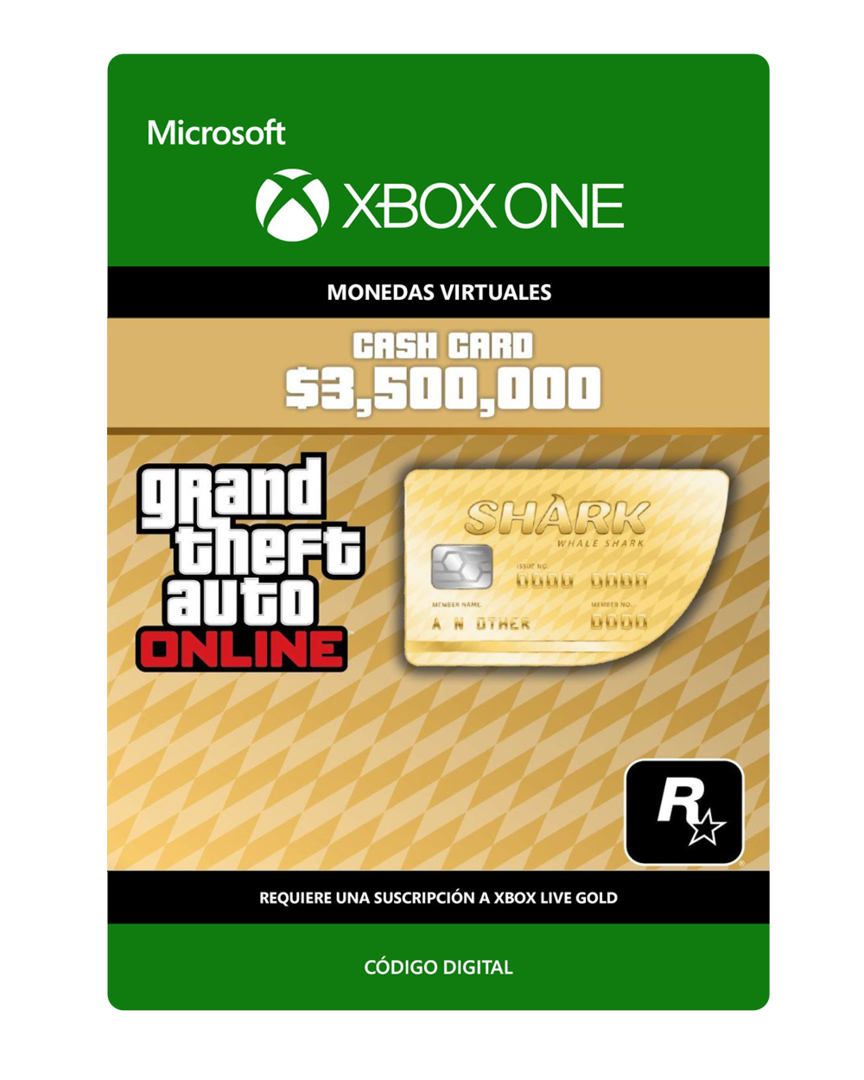 Grand theft auto v: whale shark card