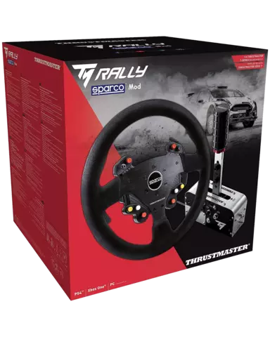 Comprar Kit Volante + Freno de Mano Thrustmaster TM Rally Race Gear Sparco PC Estándar