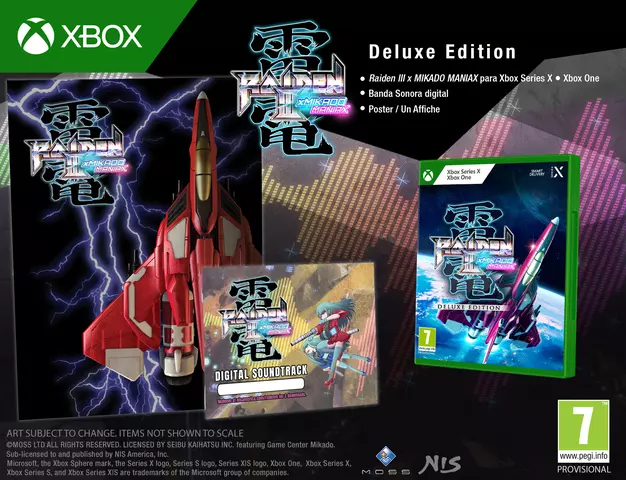Comprar Raiden III x MIKADO MANIAX Edición Deluxe Xbox Series Deluxe