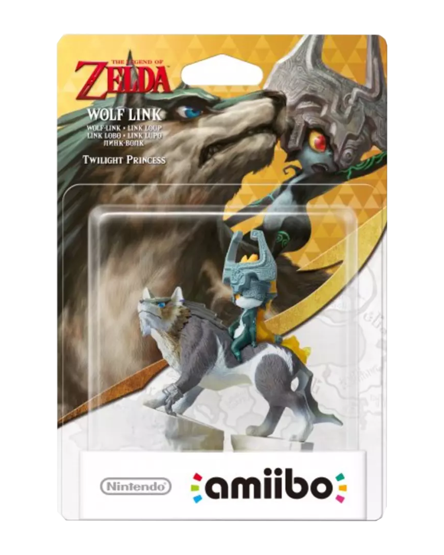 Figura amiibo wolf link