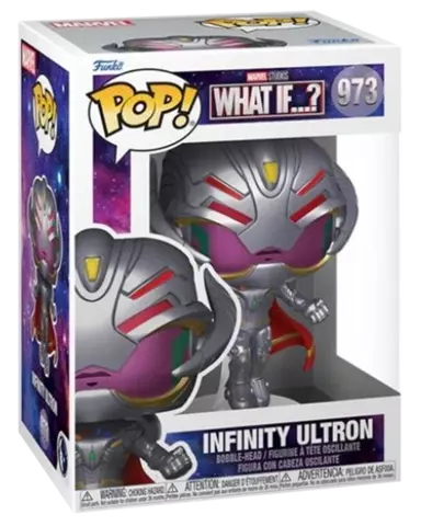 Comprar Figura POP! Infinity Ultron What If...? Marvel 9 cm Figuras de Videojuegos