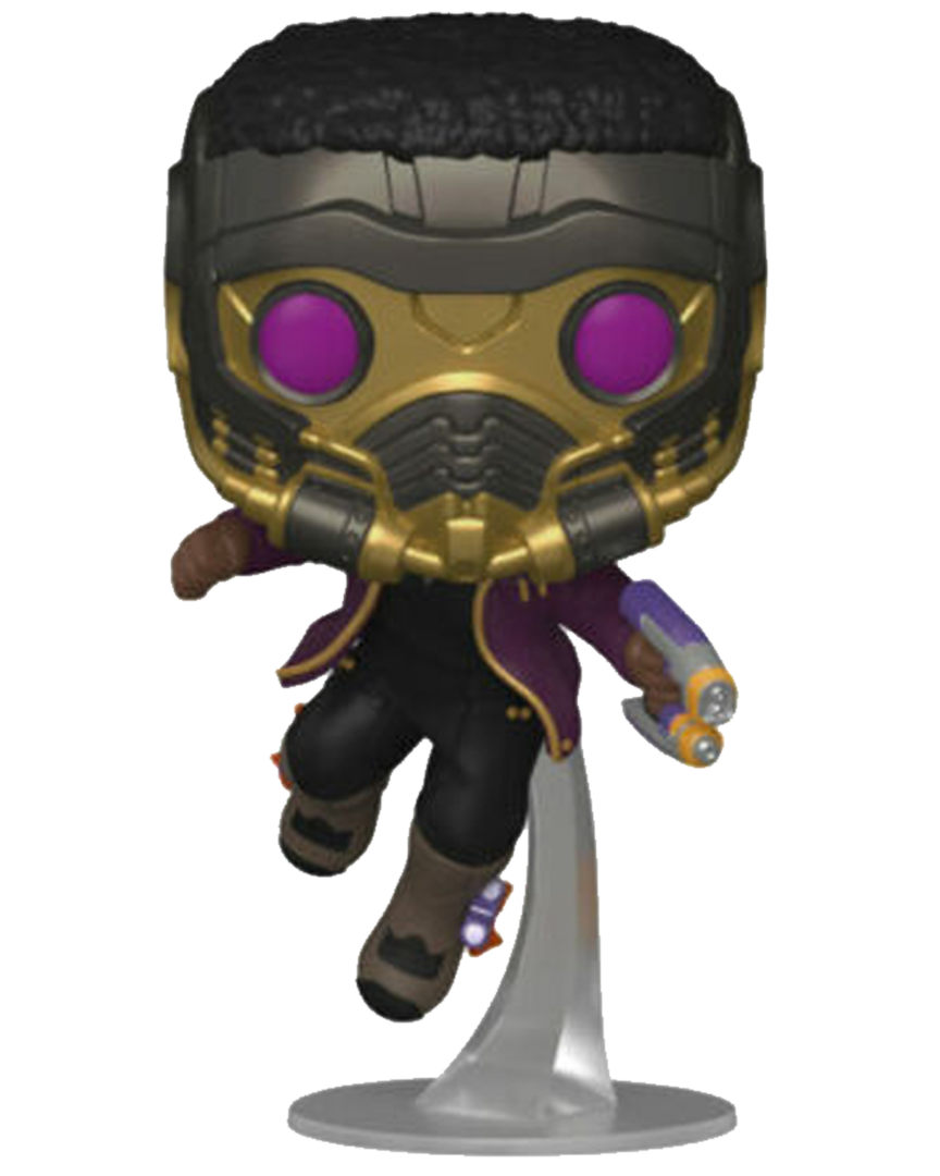 Figura POP! T'Challa Star-Lord What If...? Marvel 9 cm