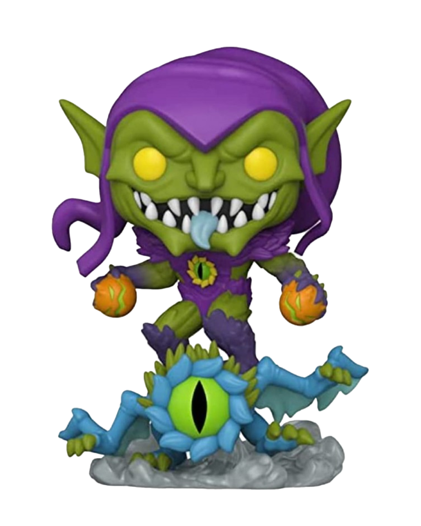 Funko POP! Marvel: Monster Hunters - Green Goblin - Marvel Comics - Figuras Miniaturas Coleccionables Para Exhibición - Idea De Regalo - Mercancía Oficial - Juguetes Para Niños Y Adultos