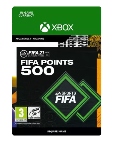 Comprar FIFA 21 Ultimate Team 500 FIFA Points Xbox Live Xbox One