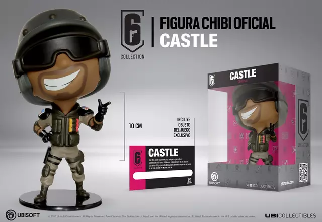 Comprar Figura Rainbow Six Chibi Collection Series 5: Castle 