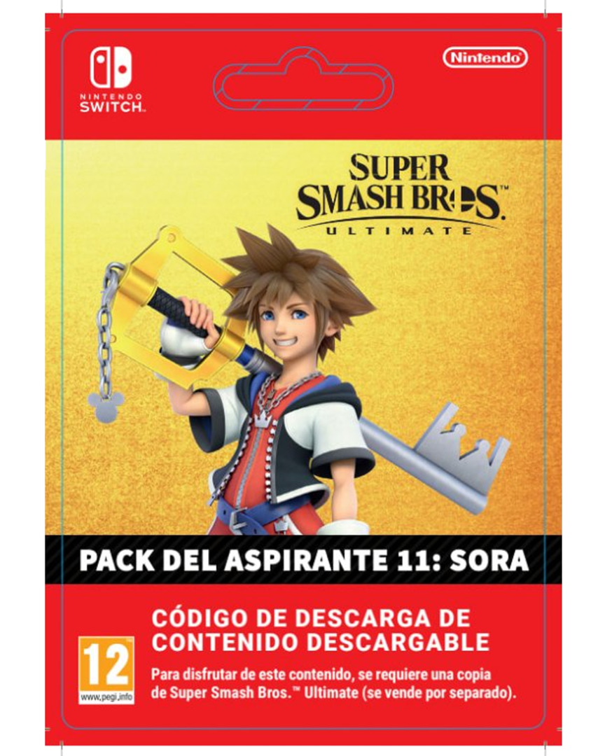 Super smash bros. ultimate - pack del aspirante 11: sora