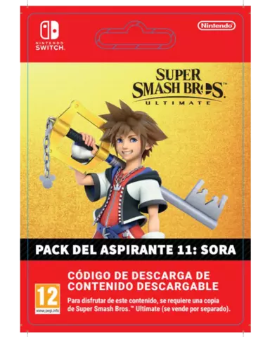 Comprar Super Smash Bros. Ultimate - Pack del Aspirante 11: Sora Nintendo eShop Switch