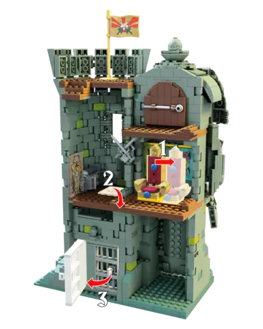 Comprar Castillo Grayskull Masters del Universo Mega Construx 3508 Piezas 