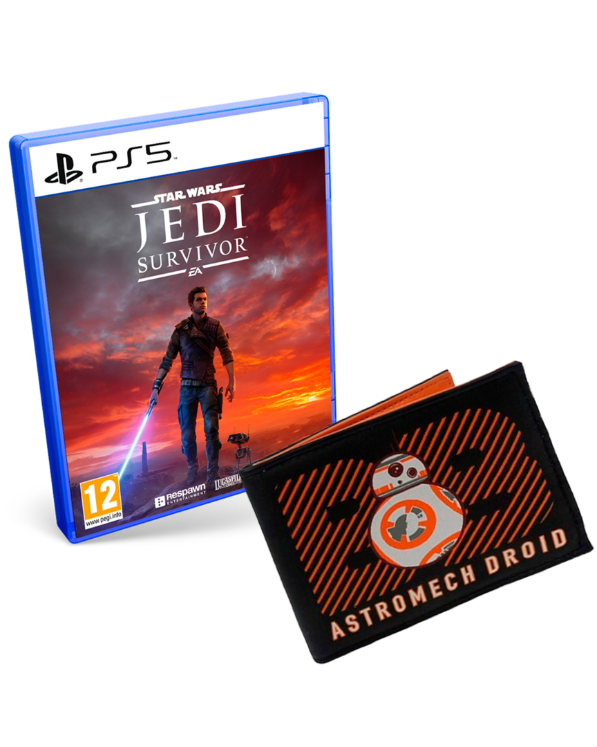 Star Wars Jedi: Survivor + Cartera Billetera BB8 Star Wars