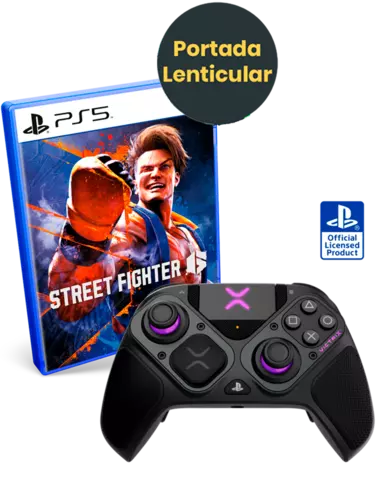 Reservar Street Fighter 6 Edición Lenticular + Mando Inalámbrico Victrix Pro BFG Mando Inalámbrico Victrix Pro BFG con Licencia Oficial PlayStation - PS5, Pack Mando Victrix