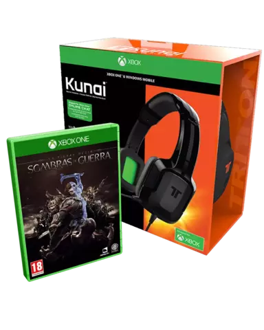Comprar Auriculares Gaming Tritton Kunai Negros + La Tierra-Media: Sombras de Guerra Xbox Series Reedición
