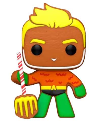 Comprar Figura POP! Gingerbread Aquaman DC Comics Figuras de videojuegos