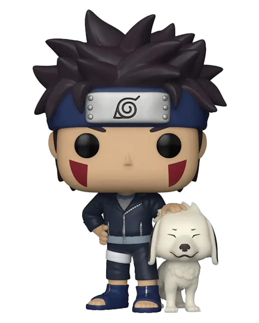 Figura POP! Kiba con Akamaru Naruto Shippuden 9cm