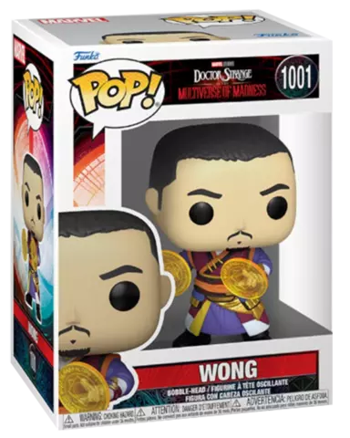 Comprar Figura POP! Wong Dr. Strange en el Multiverso de la Locura Marvel 9 cm Figuras de Videojuegos