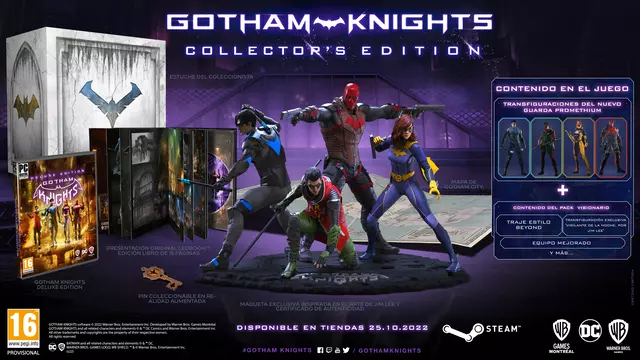 Comprar Gotham Knights Edición Coleccionista PC Coleccionista
