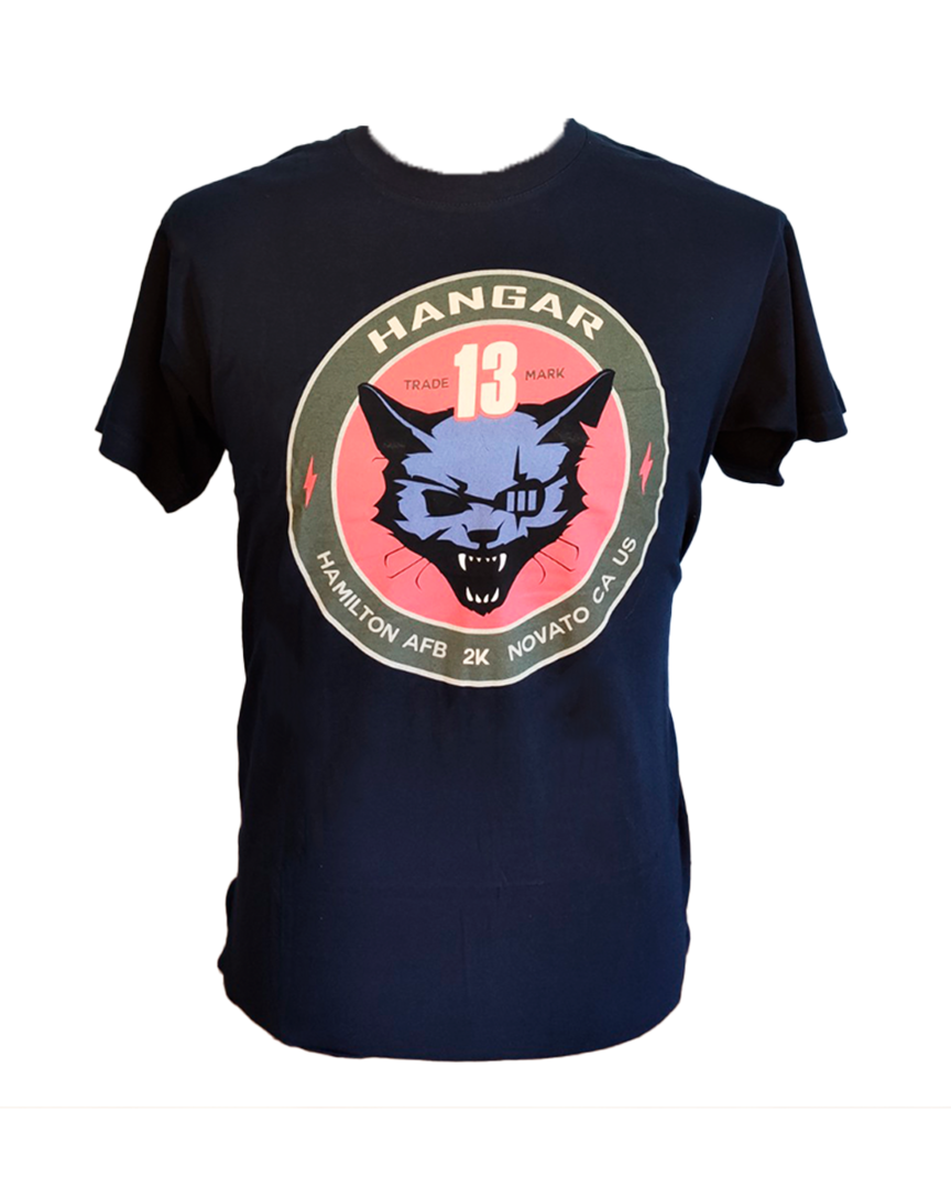 Camiseta negra hangar 13 mafia iii talla s