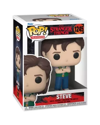 Comprar Figura POP! Steve Stranger Things 4a Temporada 9cm Figuras de Videojuegos