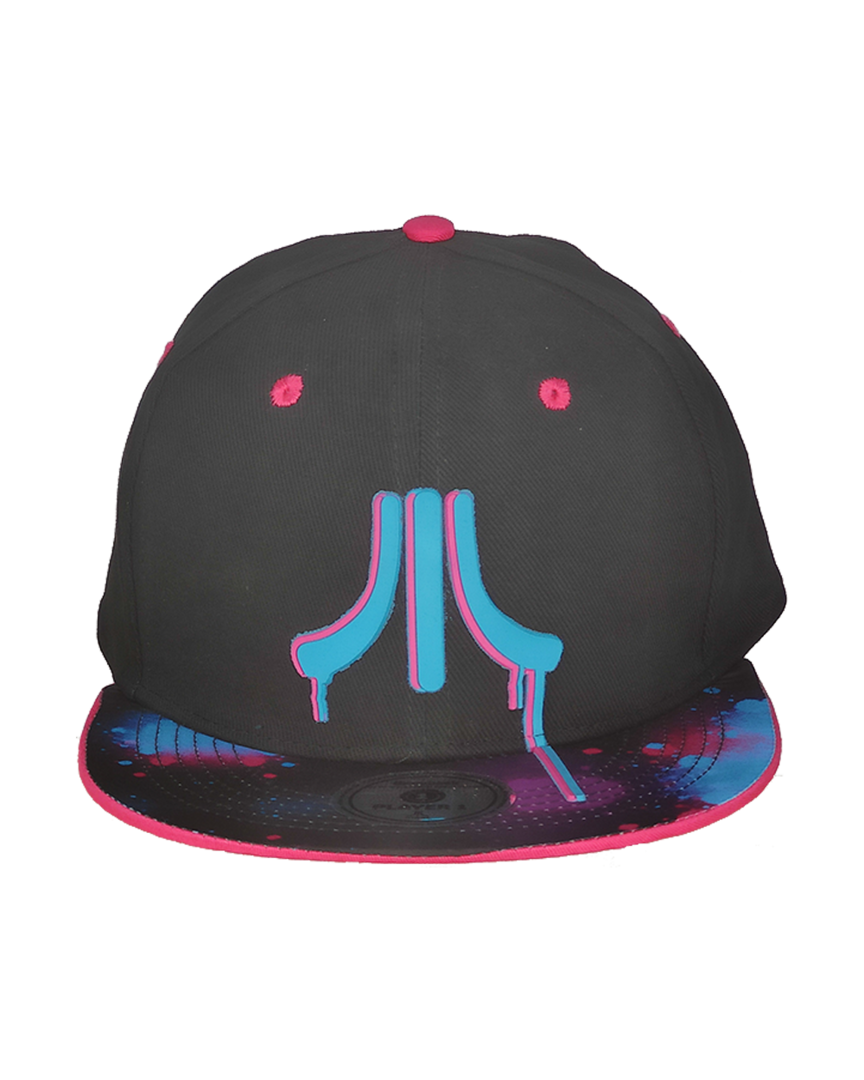 Gorra atari grafitti negra