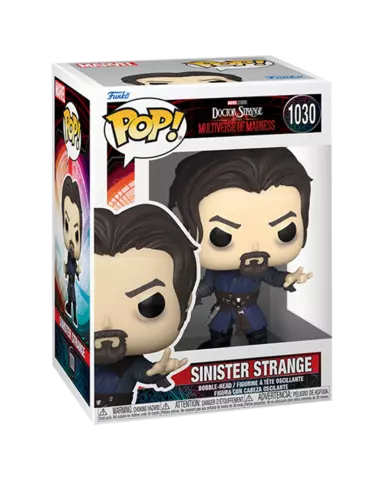 Comprar Figura POP! Sinister Strange Dr. Strange in Multiverse of Madness Marvel 9cm Figuras de Videojuegos