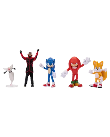 Comprar Pack 5 Figuras Sonic 2: La Película 6 cm Figuras de Videojuegos