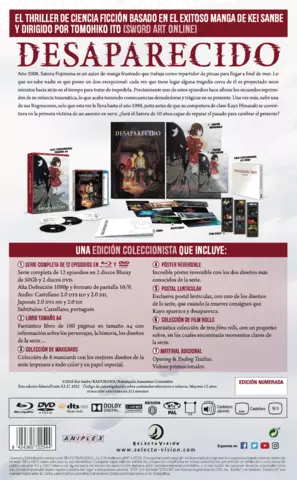 Comprar Desaparecido Edición Coleccionista Blu-ray Coleccionista Blu-ray