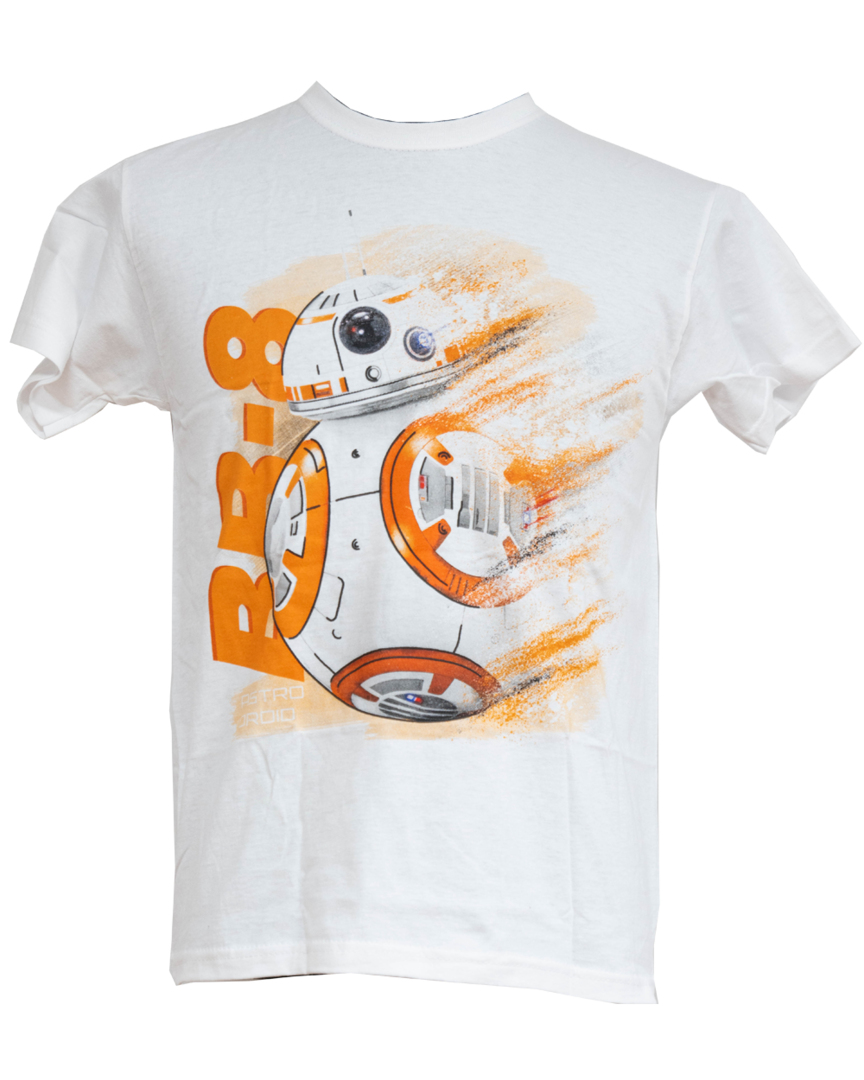 Camiseta androide bb8 episodio vii star wars talla 7-8 años