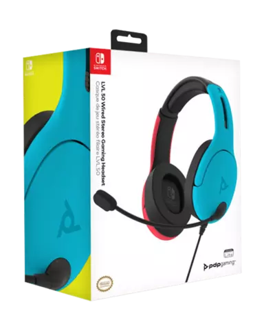 Comprar Auriculares Gaming Stereo LVL50 con cable Azul/Rojo  Switch