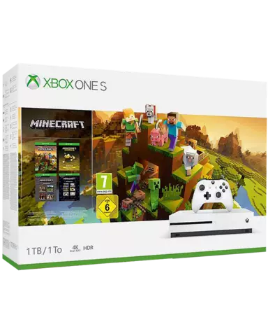 Comprar Xbox One S 1TB + Minecraft Creators Xbox One