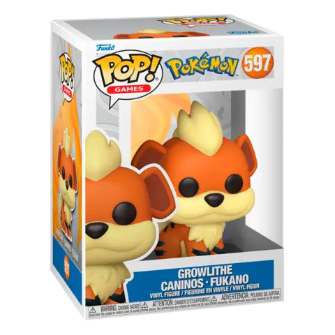 Comprar Figura POP! Pokemon Growlithe (Emea) 9 Cm Figuras de Videojuegos