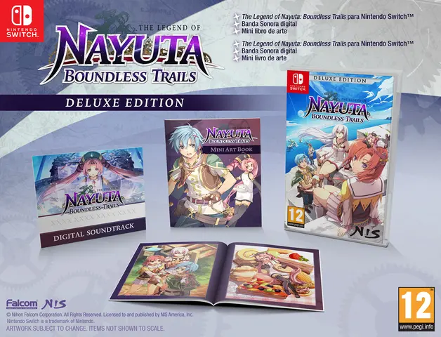 Comprar The Legend of Nayuta: Boundless Trails Edición Deluxe Switch Deluxe