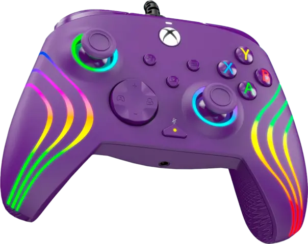 Comprar Mando Afterglow Wave Purple con Cable con Licencia Oficial Xbox Series Afterglow Wave Purple