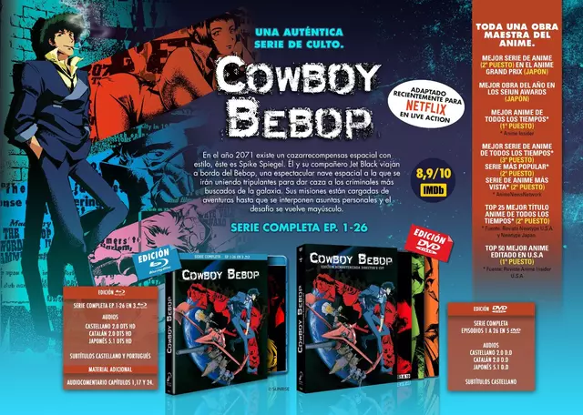 Comprar Cowboy Bebop Edición DVD Estándar DVD