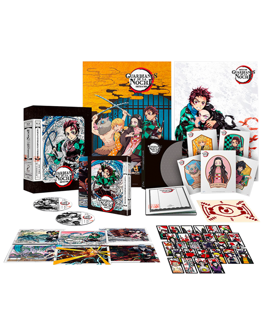 Demon slayer: kimetsu no yaiba - primera temporada parte 1 (edición coleccionista) blu-ray