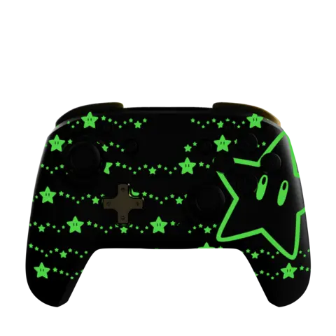 Comprar Rematch Wireless Controller Glow Mario Stars Switch