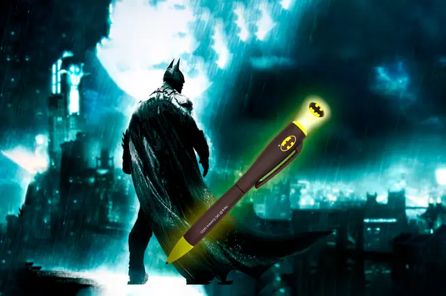 Bolígrafo linterna Batman DC Comics