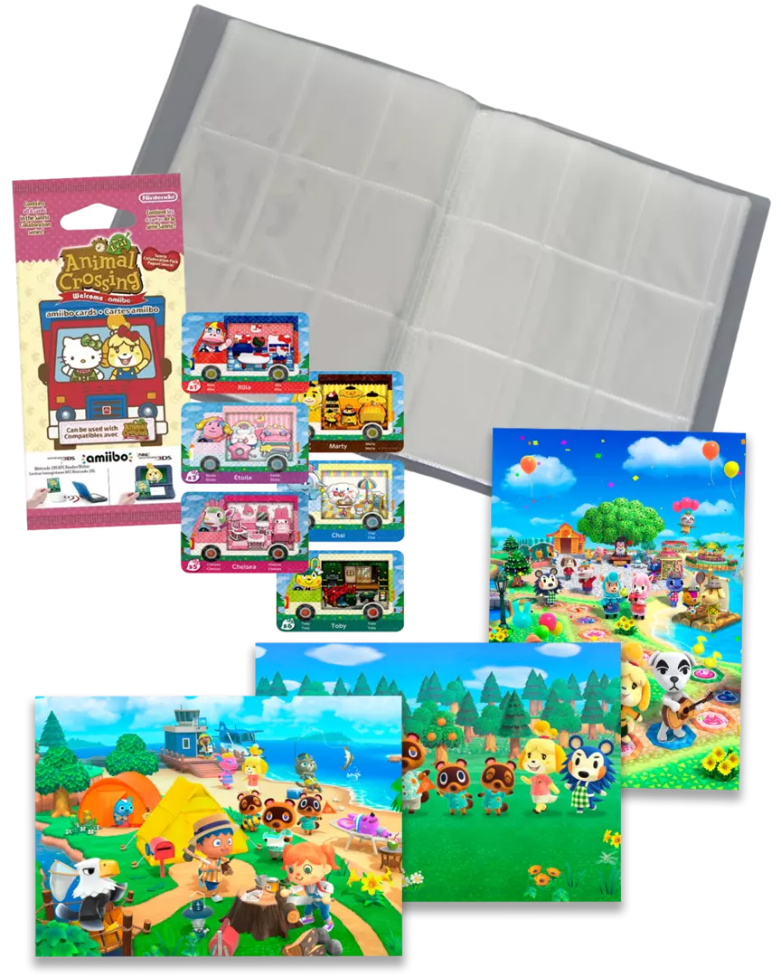 CAJA COMPLETA Tarjetas Amiibo Animal Crossing (Hello Kitty Sanrio) (10  Sobres)