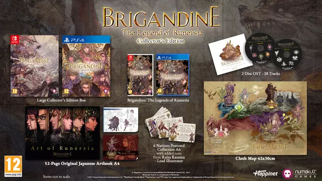 Comprar Brigandine: The Legend of Runersia Edición Coleccionista PS4 Coleccionista