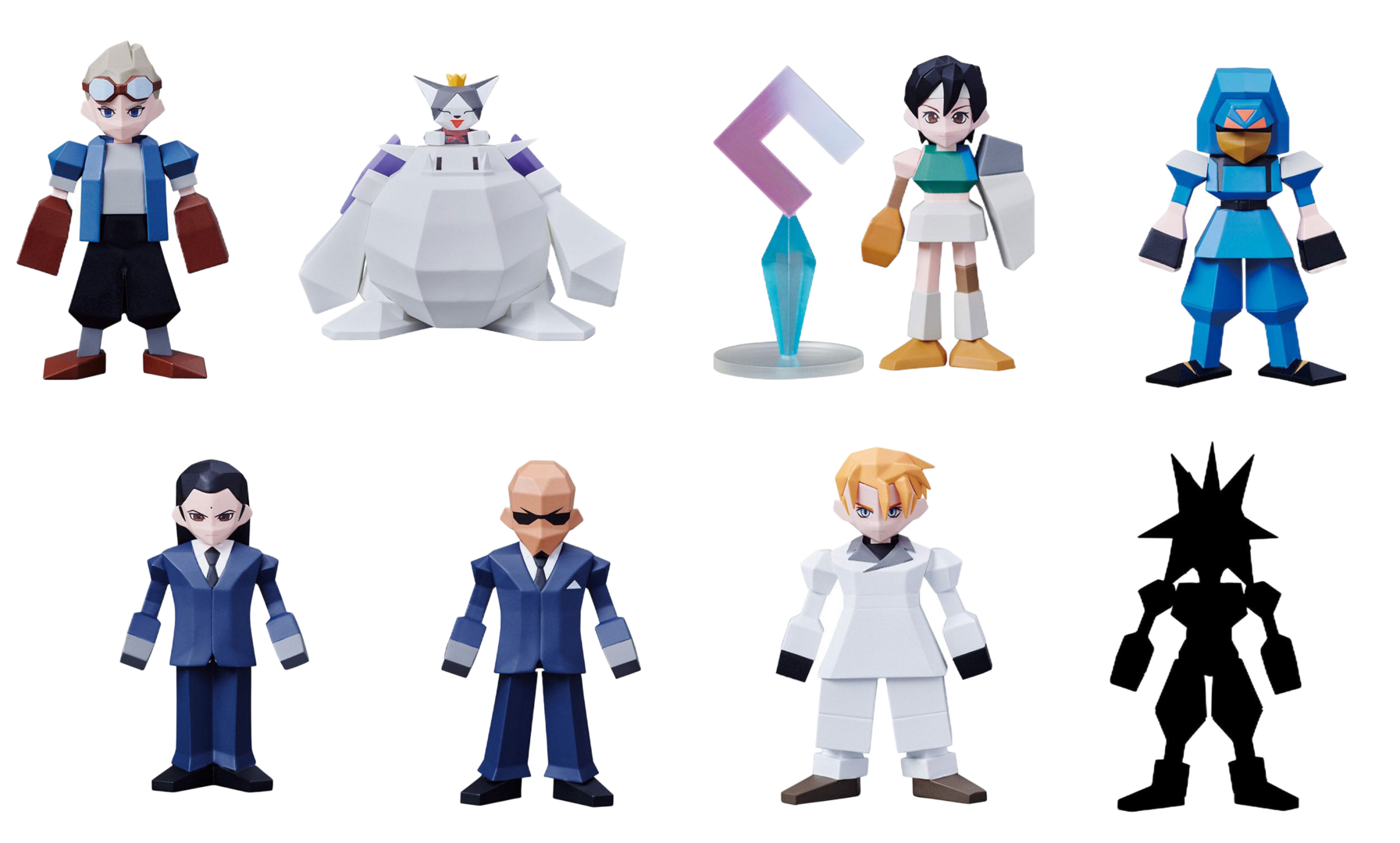 Figuras Final Fantasy VII Polygon Vol.2 Square Enix 6cm